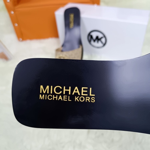 Cheap Michael Kors Slippers For Women #1159048 Replica Wholesale [$98.00 USD] [ITEM#1159048] on Replica Michael Kors Slippers