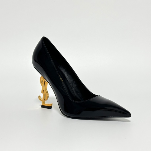 Cheap Yves Saint Laurent YSL High-Heeled Shoes For Women #1159067 Replica Wholesale [$108.00 USD] [ITEM#1159067] on Replica Yves Saint Laurent YSL High-Heeled Shoes