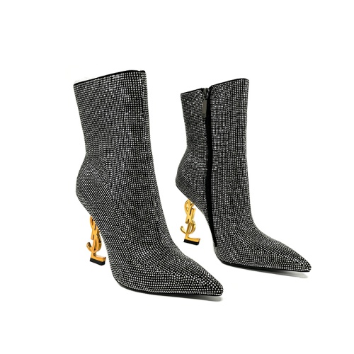 Cheap Yves Saint Laurent YSL Boots For Women #1159073 Replica Wholesale [$202.00 USD] [ITEM#1159073] on Replica Yves Saint Laurent YSL Boots
