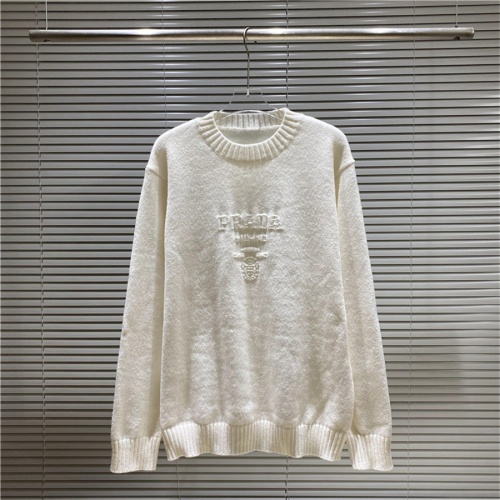 Cheap Prada Sweater Long Sleeved For Unisex #1159345 Replica Wholesale [$45.00 USD] [ITEM#1159345] on Replica Prada Sweater