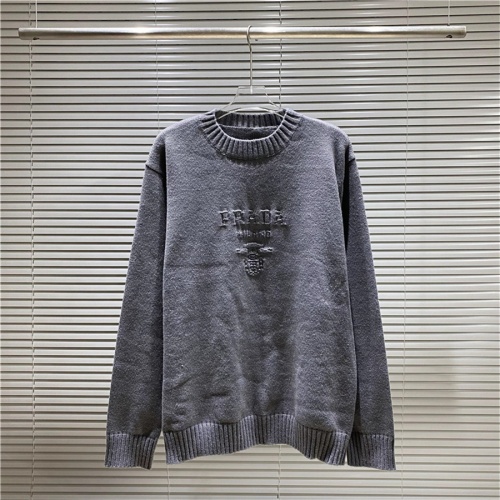 Cheap Prada Sweater Long Sleeved For Unisex #1159346 Replica Wholesale [$45.00 USD] [ITEM#1159346] on Replica Prada Sweater