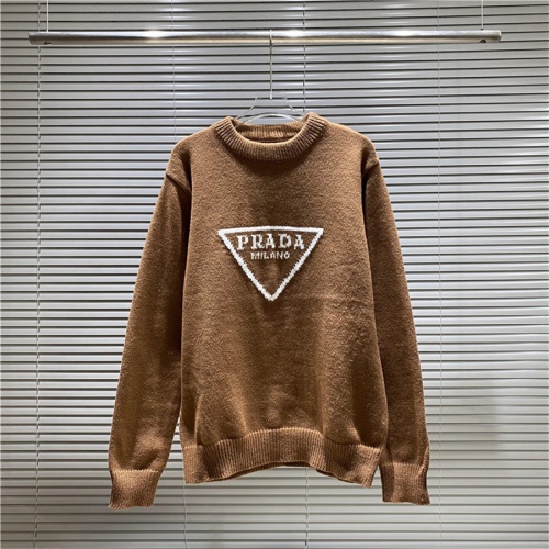 Cheap Prada Sweater Long Sleeved For Unisex #1159347 Replica Wholesale [$45.00 USD] [ITEM#1159347] on Replica Prada Sweater