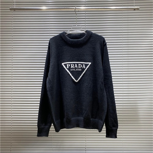 Cheap Prada Sweater Long Sleeved For Unisex #1159348 Replica Wholesale [$45.00 USD] [ITEM#1159348] on Replica Prada Sweater