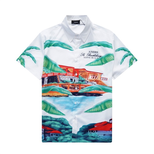 Cheap Amiri Shirts Short Sleeved For Men #1159419 Replica Wholesale [$36.00 USD] [ITEM#1159419] on Replica Amiri Shirts