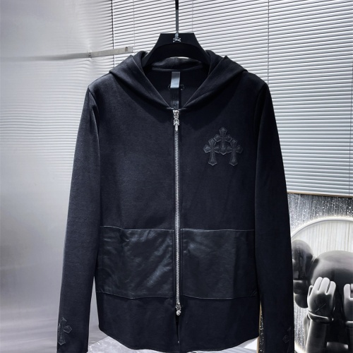 Cheap Chrome Hearts Jackets Long Sleeved For Unisex #1159454 Replica Wholesale [$56.00 USD] [ITEM#1159454] on Replica Chrome Hearts Jackets