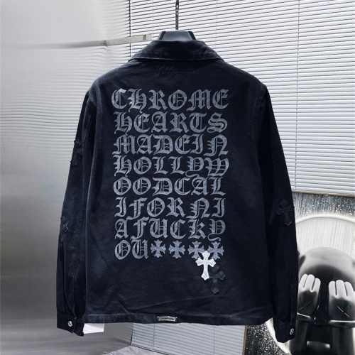 Cheap Chrome Hearts Jackets Long Sleeved For Unisex #1159462 Replica Wholesale [$68.00 USD] [ITEM#1159462] on Replica Chrome Hearts Jackets