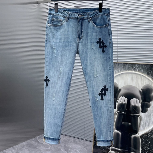 Cheap Chrome Hearts Jeans For Unisex #1159560 Replica Wholesale [$60.00 USD] [ITEM#1159560] on Replica Chrome Hearts Jeans
