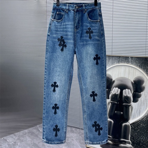 Cheap Chrome Hearts Jeans For Unisex #1159561 Replica Wholesale [$60.00 USD] [ITEM#1159561] on Replica Chrome Hearts Jeans