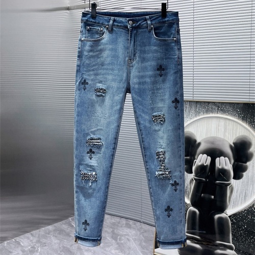 Cheap Chrome Hearts Jeans For Unisex #1159562 Replica Wholesale [$60.00 USD] [ITEM#1159562] on Replica Chrome Hearts Jeans