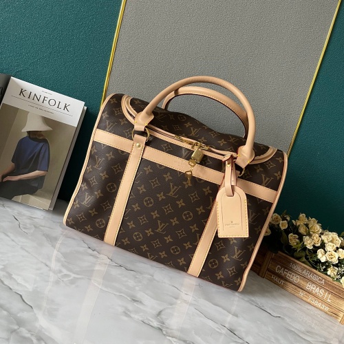 Cheap Louis Vuitton Travel Bags For Pets #1159609 Replica Wholesale [$102.00 USD] [ITEM#1159609] on Replica Louis Vuitton Travel Bags