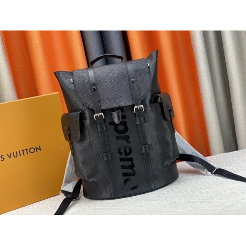 Cheap Louis Vuitton LV AAA Man Backpacks #1159647 Replica Wholesale [$85.00 USD] [ITEM#1159647] on Replica Louis Vuitton LV AAA Man Backpacks