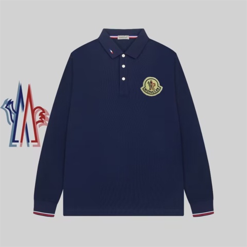 Cheap Moncler T-Shirts Long Sleeved For Men #1159720 Replica Wholesale [$56.00 USD] [ITEM#1159720] on Replica Moncler T-Shirts