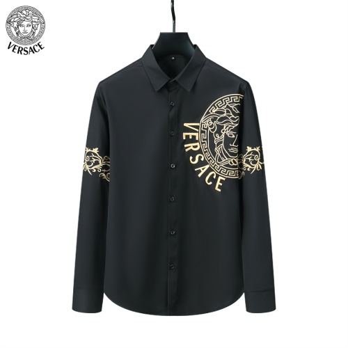Cheap Versace Shirts Long Sleeved For Men #1159770 Replica Wholesale [$38.00 USD] [ITEM#1159770] on Replica Versace Shirts