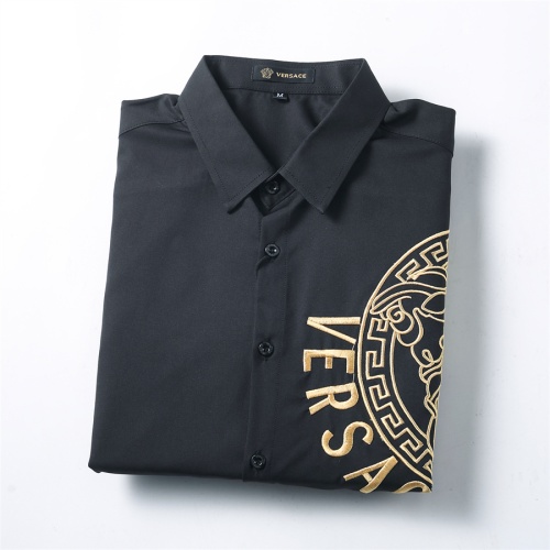 Cheap Versace Shirts Long Sleeved For Men #1159770 Replica Wholesale [$38.00 USD] [ITEM#1159770] on Replica Versace Shirts