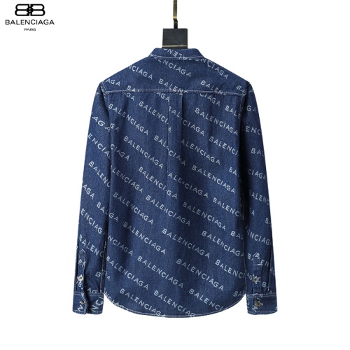 Cheap Balenciaga Shirts Long Sleeved For Men #1159818 Replica Wholesale [$39.00 USD] [ITEM#1159818] on Replica Balenciaga Shirts
