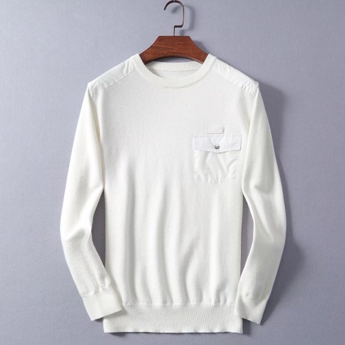 Cheap Prada Sweater Long Sleeved For Men #1159870 Replica Wholesale [$48.00 USD] [ITEM#1159870] on Replica Prada Sweater