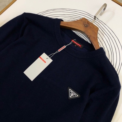 Cheap Prada Sweater Long Sleeved For Men #1159893 Replica Wholesale [$52.00 USD] [ITEM#1159893] on Replica Prada Sweater