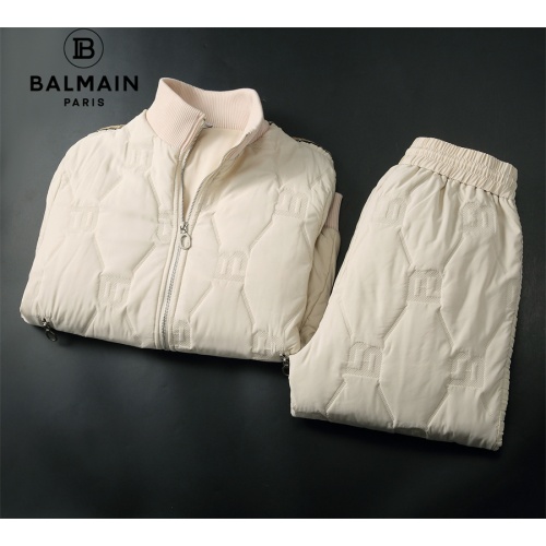 Cheap Balmain Tracksuits Long Sleeved For Men #1159912 Replica Wholesale [$115.00 USD] [ITEM#1159912] on Replica Balmain Tracksuits