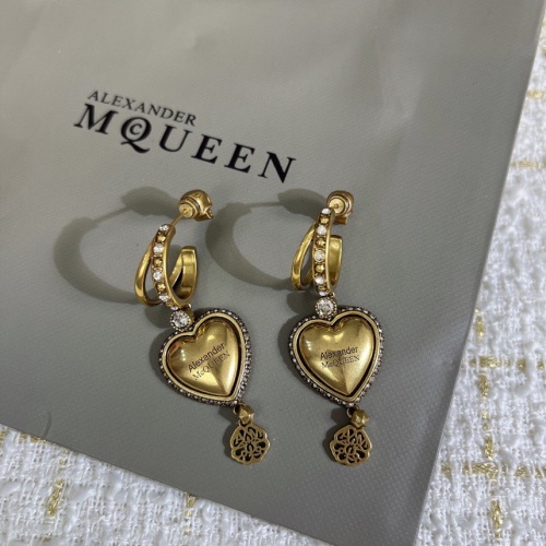 Cheap Alexander McQueen Earrings For Women #1160168 Replica Wholesale [$34.00 USD] [ITEM#1160168] on Replica Alexander McQueen Earrings