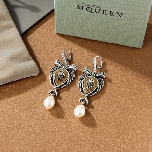 Cheap Alexander McQueen Earrings For Women #1160169 Replica Wholesale [$36.00 USD] [ITEM#1160169] on Replica Alexander McQueen Earrings