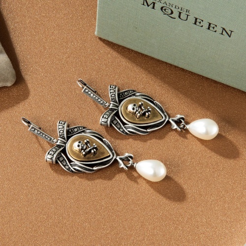 Cheap Alexander McQueen Earrings For Women #1160169 Replica Wholesale [$36.00 USD] [ITEM#1160169] on Replica Alexander McQueen Earrings