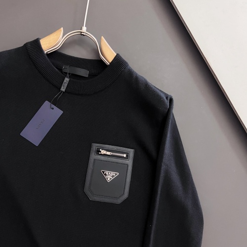 Cheap Prada Sweater Long Sleeved For Men #1160369 Replica Wholesale [$82.00 USD] [ITEM#1160369] on Replica Prada Sweater