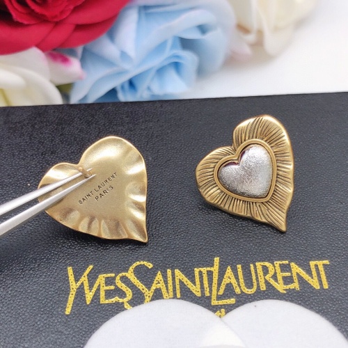 Cheap Yves Saint Laurent YSL Earrings For Women #1160418 Replica Wholesale [$25.00 USD] [ITEM#1160418] on Replica Yves Saint Laurent YSL Earrings