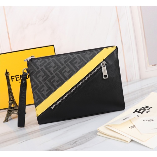 Cheap Fendi AAA Man Wallets #1160430 Replica Wholesale [$140.00 USD] [ITEM#1160430] on Replica Fendi AAA Man Wallets