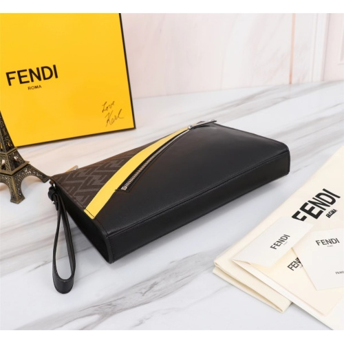 Cheap Fendi AAA Man Wallets #1160430 Replica Wholesale [$140.00 USD] [ITEM#1160430] on Replica Fendi AAA Man Wallets