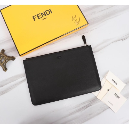 Cheap Fendi AAA Man Wallets #1160454 Replica Wholesale [$100.00 USD] [ITEM#1160454] on Replica Fendi AAA Man Wallets