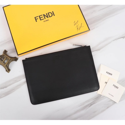 Cheap Fendi AAA Man Wallets #1160457 Replica Wholesale [$100.00 USD] [ITEM#1160457] on Replica Fendi AAA Man Wallets