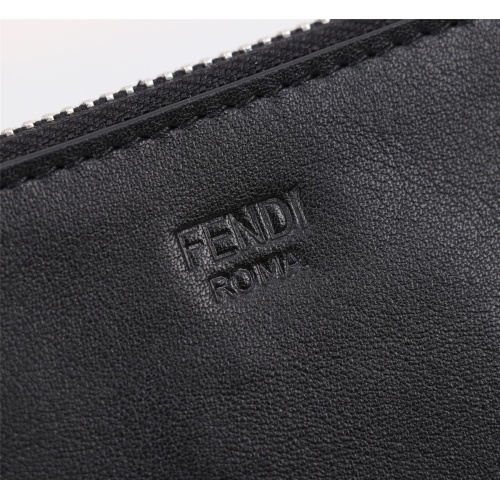 Cheap Fendi AAA Man Wallets #1160457 Replica Wholesale [$100.00 USD] [ITEM#1160457] on Replica Fendi AAA Man Wallets