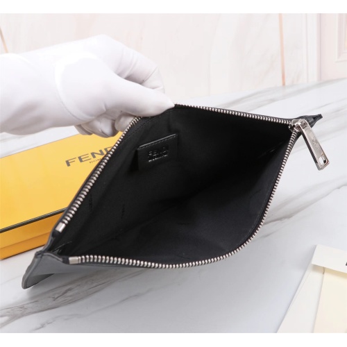 Cheap Fendi AAA Man Wallets #1160457 Replica Wholesale [$100.00 USD] [ITEM#1160457] on Replica Fendi AAA Man Wallets