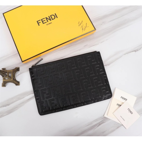 Cheap Fendi AAA Man Wallets #1160463 Replica Wholesale [$102.00 USD] [ITEM#1160463] on Replica Fendi AAA Man Wallets