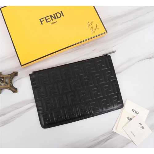 Cheap Fendi AAA Man Wallets #1160463 Replica Wholesale [$102.00 USD] [ITEM#1160463] on Replica Fendi AAA Man Wallets