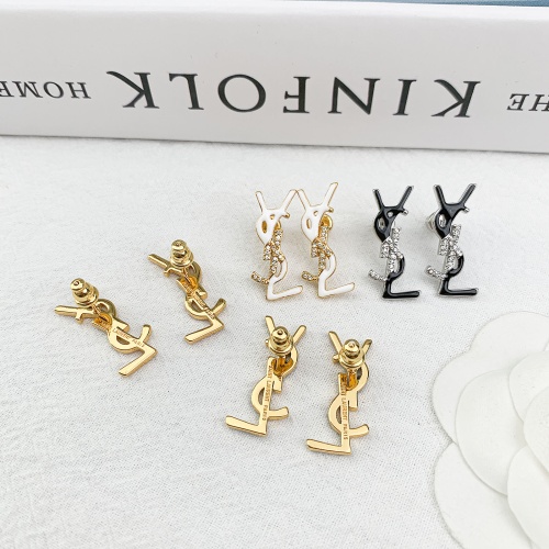 Cheap Yves Saint Laurent YSL Earrings For Women #1160602 Replica Wholesale [$25.00 USD] [ITEM#1160602] on Replica Yves Saint Laurent YSL Earrings