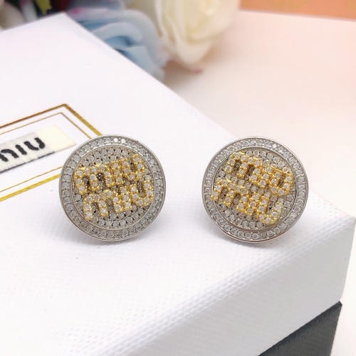 Cheap MIU MIU Earrings For Women #1160753 Replica Wholesale [$29.00 USD] [ITEM#1160753] on Replica MIU MIU Earrings