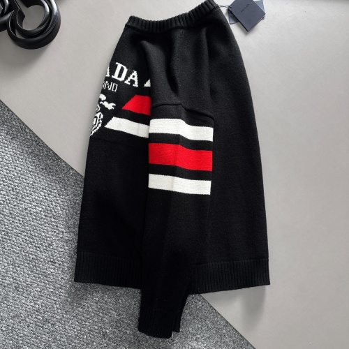 Cheap Prada Sweater Long Sleeved For Men #1160797 Replica Wholesale [$96.00 USD] [ITEM#1160797] on Replica Prada Sweater