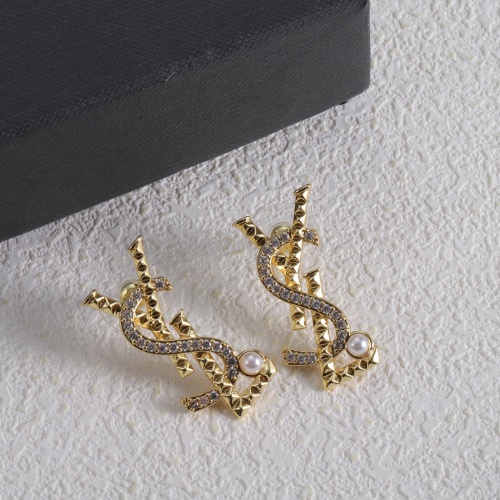 Cheap Yves Saint Laurent YSL Earrings For Women #1160844 Replica Wholesale [$27.00 USD] [ITEM#1160844] on Replica Yves Saint Laurent YSL Earrings