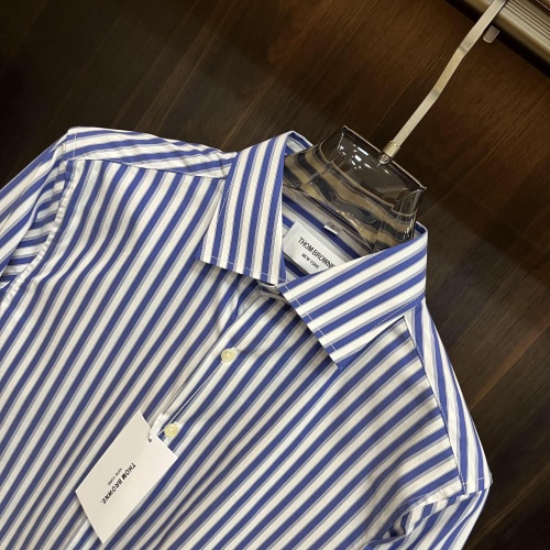 Cheap Thom Browne TB Shirts Long Sleeved For Men #1160896 Replica Wholesale [$88.00 USD] [ITEM#1160896] on Replica Thom Browne TB Shirts