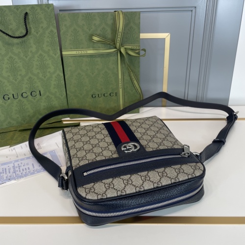 Cheap Gucci AAA Man Messenger Bags #1161021 Replica Wholesale [$115.00 USD] [ITEM#1161021] on Replica Gucci AAA Man Messenger Bags