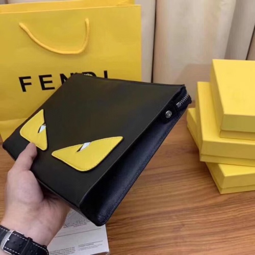 Cheap Fendi AAA Man Wallets #1161080 Replica Wholesale [$60.00 USD] [ITEM#1161080] on Replica Fendi AAA Man Wallets