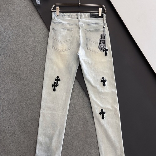 Cheap Chrome Hearts Jeans For Men #1161176 Replica Wholesale [$88.00 USD] [ITEM#1161176] on Replica Chrome Hearts Jeans