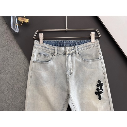 Cheap Chrome Hearts Jeans For Men #1161176 Replica Wholesale [$88.00 USD] [ITEM#1161176] on Replica Chrome Hearts Jeans