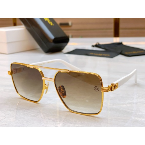 Cheap Balmain AAA Quality Sunglasses #1161426 Replica Wholesale [$64.00 USD] [ITEM#1161426] on Replica Balmain AAA Quality Sunglasses