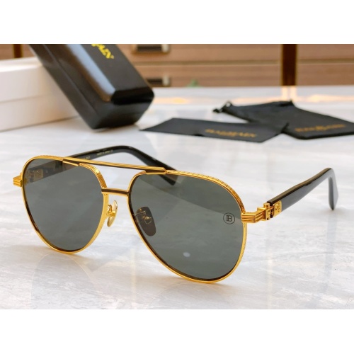 Cheap Balmain AAA Quality Sunglasses #1161438 Replica Wholesale [$64.00 USD] [ITEM#1161438] on Replica Balmain AAA Quality Sunglasses