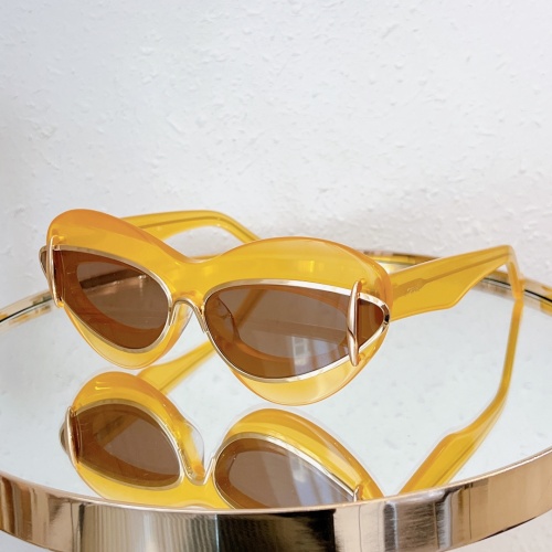 Cheap LOEWE AAA Quality Sunglasses #1161642 Replica Wholesale [$72.00 USD] [ITEM#1161642] on Replica LOEWE AAA Quality Sunglasses