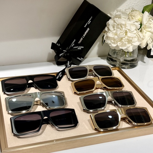 Cheap Yves Saint Laurent YSL AAA Quality Sunglasses #1161666 Replica Wholesale [$64.00 USD] [ITEM#1161666] on Replica Yves Saint Laurent YSL AAA Quality Sunglasses