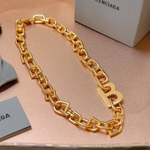 Cheap Balenciaga Necklaces #1161777 Replica Wholesale [$52.00 USD] [ITEM#1161777] on Replica Balenciaga Necklaces