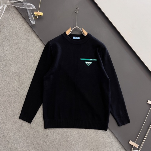 Cheap Prada Sweater Long Sleeved For Men #1161804 Replica Wholesale [$82.00 USD] [ITEM#1161804] on Replica Prada Sweater
